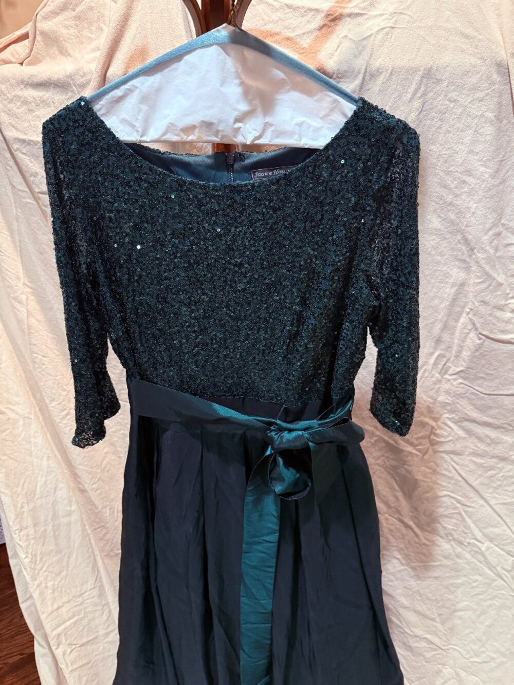 Jessica Howard 18W formal green dress